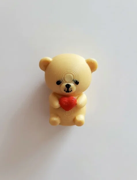 Móc khóa gấu nhỏ dễ thương có tích hợp nam châm - Image 3