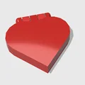 Mẫu in 3D hộp đựng hình trái tim dễ thương - Heart case - Thumbnail 2