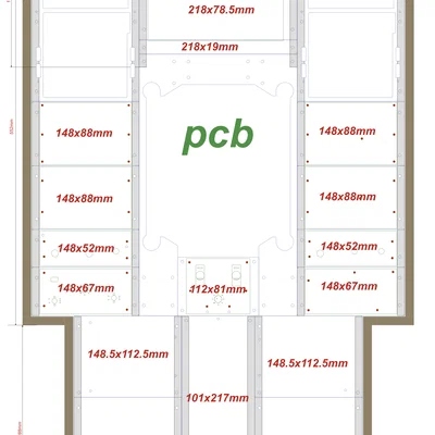 Thanh ray Pedestal Airbus A320 cho thiết kế của Sim Guy