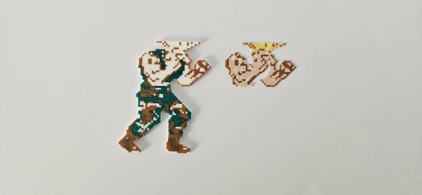 Guile SF2 - Phiên bản Cổ điển (Diorama & Móc khóa) - Image 2