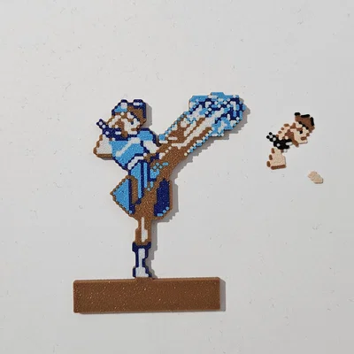 Chun-Li SF2 - Phiên bản cổ điển (Diorama & Móc khóa)