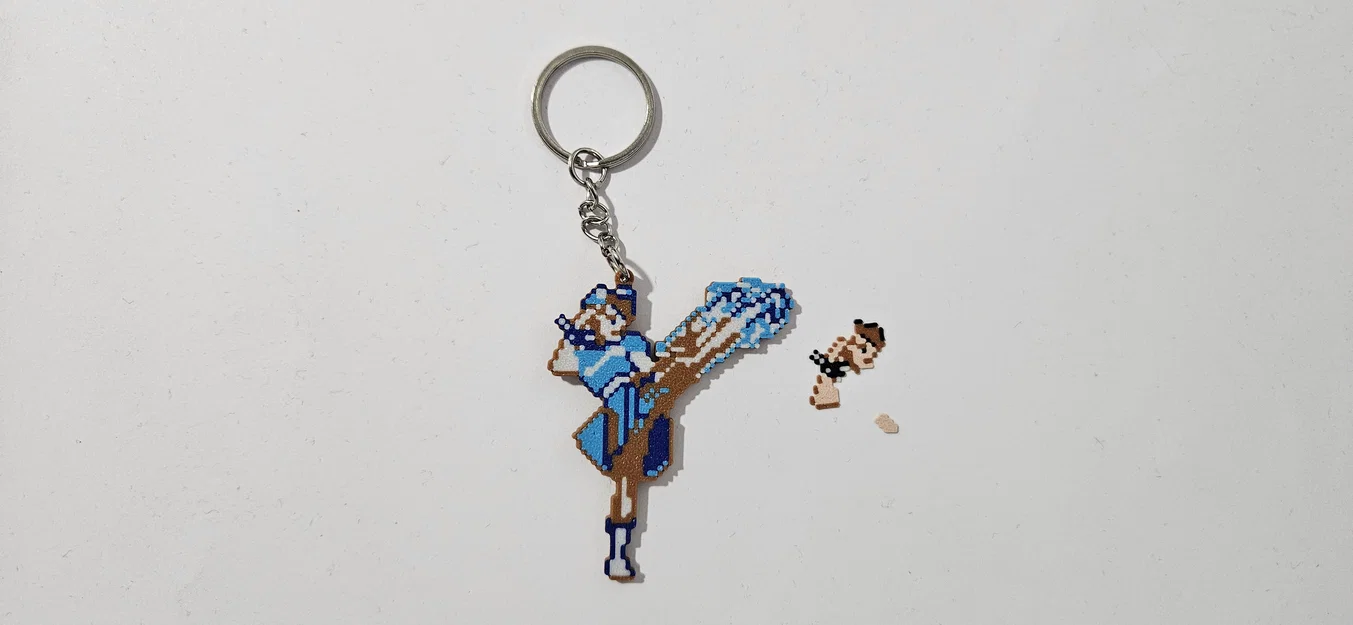 Chun-Li SF2 - Phiên bản cổ điển (Diorama & Móc khóa) - Image 3