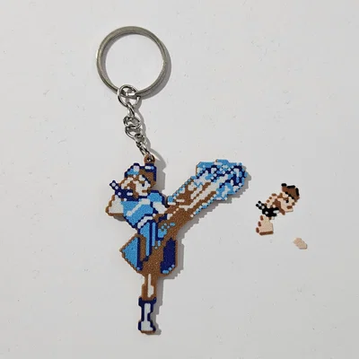 Chun-Li SF2 - Phiên bản cổ điển (Diorama & Móc khóa)
