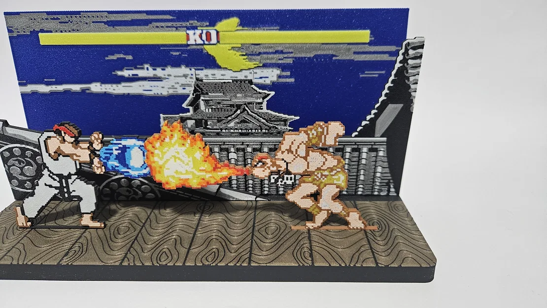 Dhalshim SF2 - Phiên bản cổ điển (Diorama & Móc khóa) - Image 1