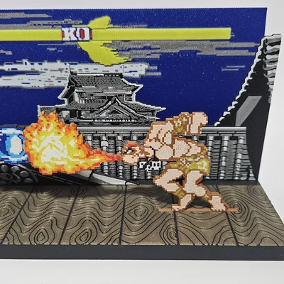 Dhalshim SF2 - Phiên bản cổ điển (Diorama & Móc khóa)