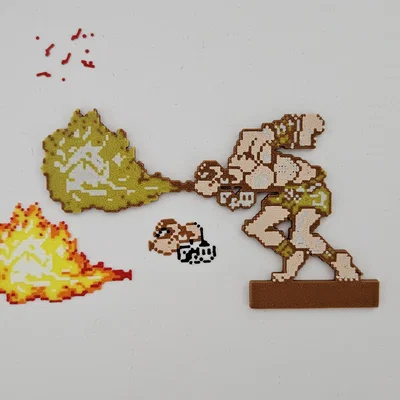 Dhalshim SF2 - Phiên bản cổ điển (Diorama & Móc khóa)
