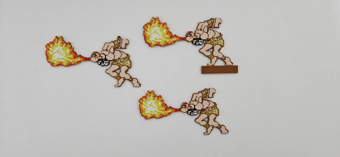 Dhalshim SF2 - Phiên bản cổ điển (Diorama & Móc khóa) - Image 3