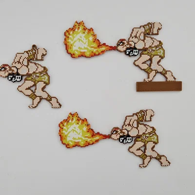 Dhalshim SF2 - Phiên bản cổ điển (Diorama & Móc khóa)