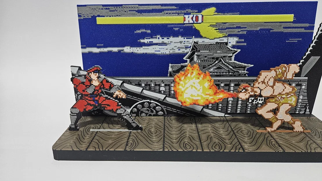 Mr.Bison SF2 - Phiên bản Cổ điển (Diorama & Móc khóa) - Image 1