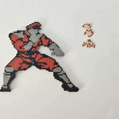 Mr.Bison SF2 - Phiên bản Cổ điển (Diorama & Móc khóa)