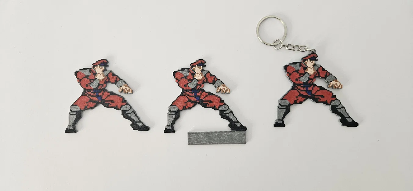 Mr.Bison SF2 - Phiên bản Cổ điển (Diorama & Móc khóa) - Image 3