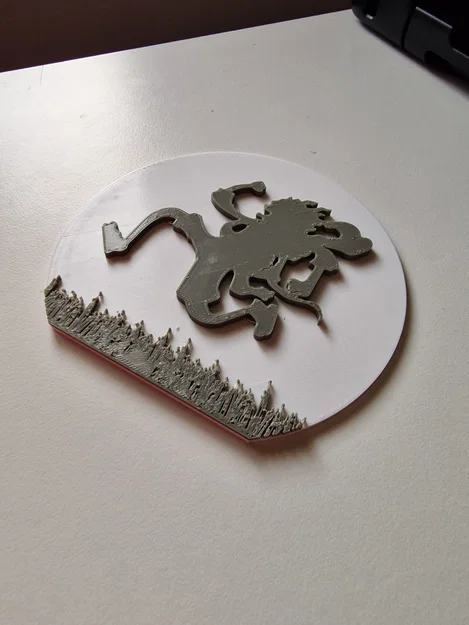 Tranh treo tường 3D Luffy Gear 5 - Decor One Piece độc đáo - Image 2