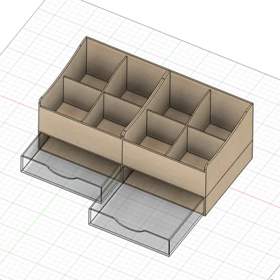Khay Đựng Đồ Đa Năng ORGANIZER GT558 - Giải Pháp Gọn Gàng Cho Bàn Làm Việc
