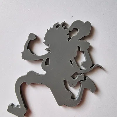 Mô hình treo tường Luffy 5th Gear - Đồ trang trí 3D cho fan One Piece