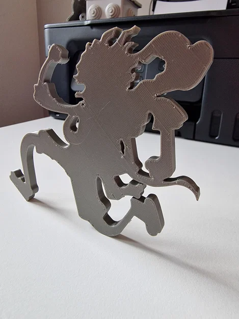 Mô hình treo tường Luffy 5th Gear - Đồ trang trí 3D cho fan One Piece - Image 2