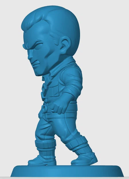 Mô hình Duke G.I. Joe phong cách Chibi đáng yêu cho máy in 3D - Image 2