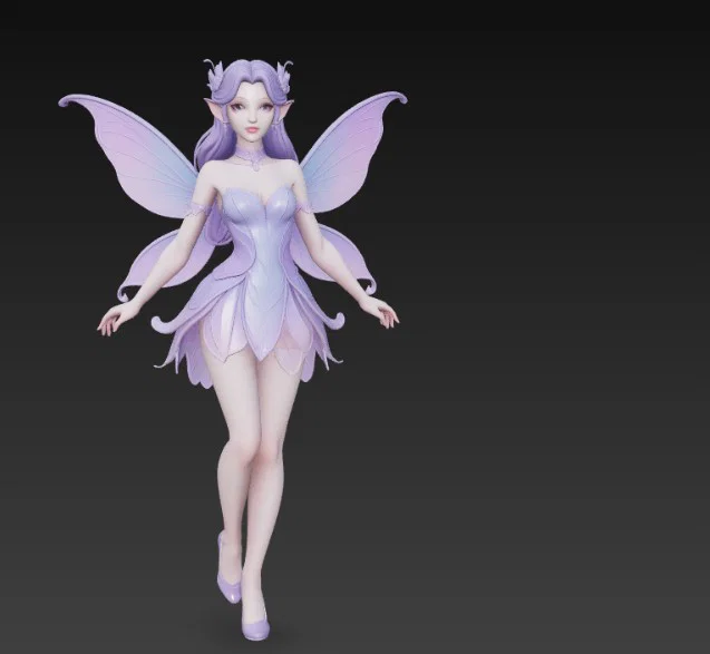 Mô hình Nàng tiên (Fairy) Anime xinh đẹp in 3D - Image 3
