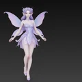 Mô hình Nàng tiên (Fairy) Anime xinh đẹp in 3D - Thumbnail 3