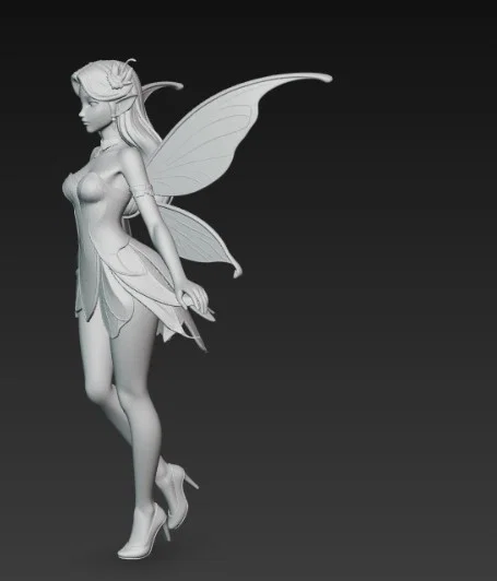 Mô hình Nàng tiên (Fairy) Anime xinh đẹp in 3D - Image 4