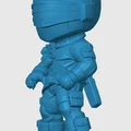 Mô hình Snake Eyes G.I. Joe phiên bản Chibi in 3D độc đáo - Thumbnail 2