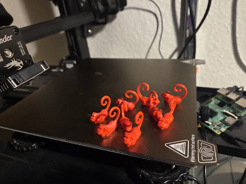 Mô hình khỉ thay thế cho trò chơi SOS Affenalarm (Tumblin' Monkey) - Dễ in - Image 1