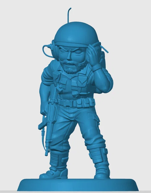 Mô hình Breaker phong cách Chibi - Đồ chơi trang trí bàn làm việc cực chất - Image 2