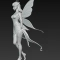 Mô hình Nàng Tiên Nhỏ (Cute Fairy) - Tượng 3D phong cách Anime tuyệt đẹp - Thumbnail 2
