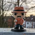 Mô hình 3D Thanh tra Megure - Thám tử Conan Funko Pop - Thumbnail 1