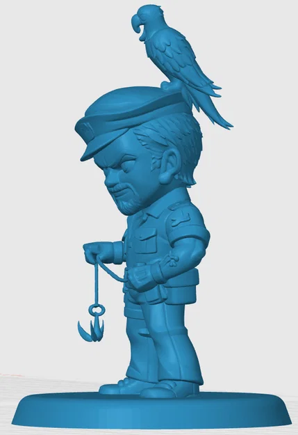 Mô hình 3D nhân vật Beachead G.I. Joe phong cách Chibi đáng yêu - Image 2