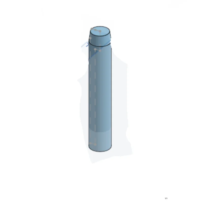 Mẫu đạn xốp Nerf Generic Foam Dart cho kiểm tra dung sai in 3D