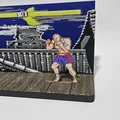 Sagat SF2 - Phiên bản Cổ điển (Diorama & Móc khóa) - Thumbnail 1