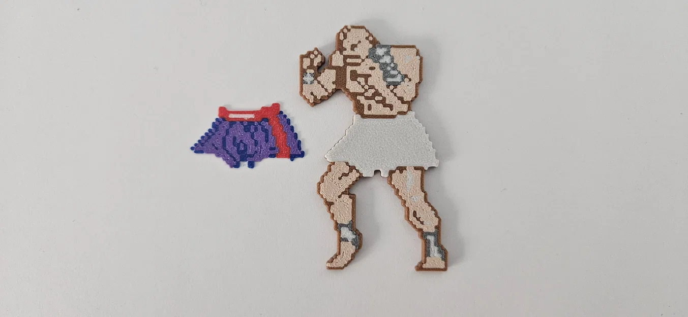 Sagat SF2 - Phiên bản Cổ điển (Diorama & Móc khóa) - Image 2