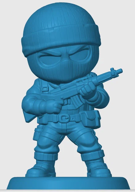 Mô hình nhân vật Stalker phong cách Chibi cho tín đồ G.I. Joe - Image 3