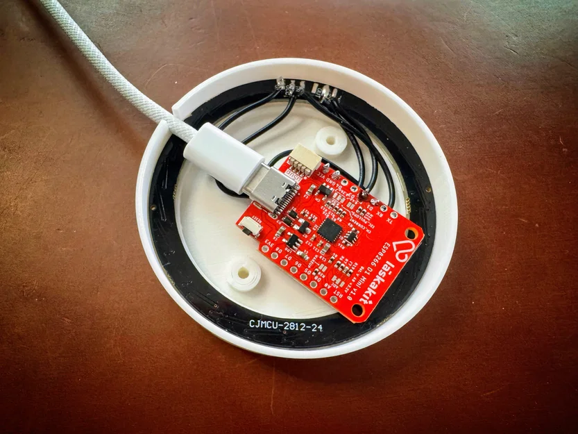 Pomodoro Neopixel Puck - Thiết bị đếm giờ tập trung - Image 2