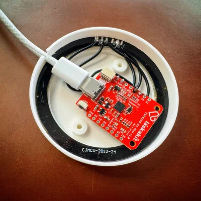Pomodoro Neopixel Puck - Thiết bị đếm giờ tập trung