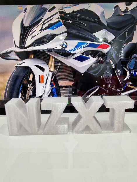Mô hình logo NZXT trang trí để bàn in 3D cực chất - Image 2