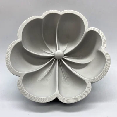 Đĩa Hoa Sứ Plumeria Lòng Sâu