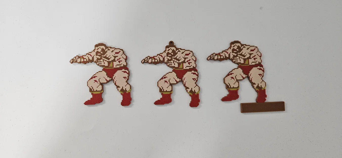 Zangief SF2 - Phiên bản Cổ điển (Diorama & Móc khóa) - Image 2