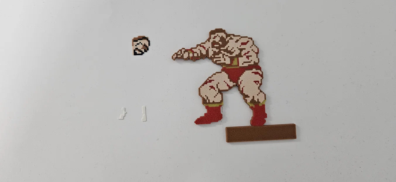 Zangief SF2 - Phiên bản Cổ điển (Diorama & Móc khóa) - Image 3