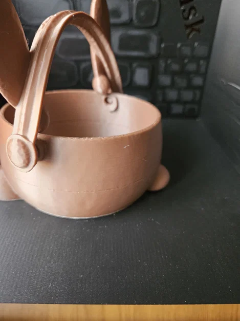 Tô đựng trứng hoặc kẹo hình chú thỏ Phục sinh - Image 4