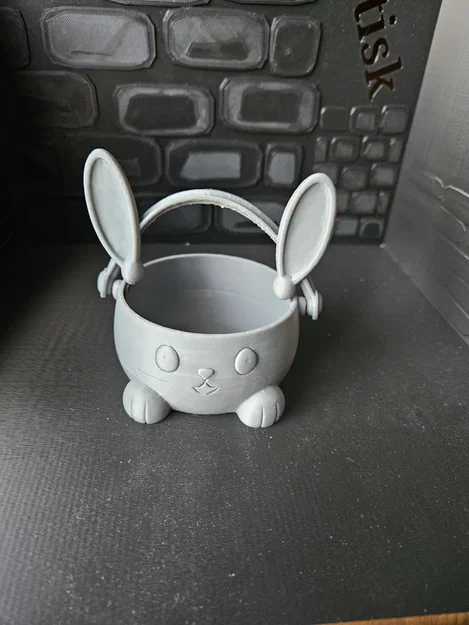 Tô đựng trứng hoặc kẹo hình chú thỏ Phục sinh - Image 5