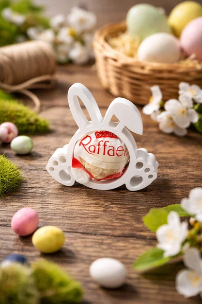 Khay Đựng Kẹo Hình Chú Thỏ Dễ Thương - Mô Hình In 3D Trang Trí Nhà Cửa - Image 1