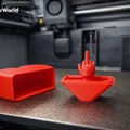 Ống cắm đồ để bàn hình ngón tay giữa hài hước - Mô hình in 3D độc đáo - Thumbnail 1