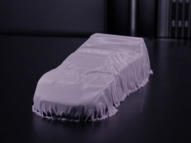 Mô hình Ferrari F40 phủ vải đen đầy ấn tượng - Image 6