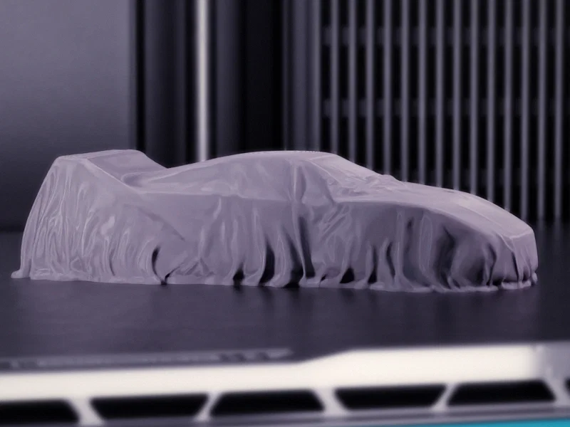 Mô hình Ferrari F40 phủ vải đen đầy ấn tượng - Image 7