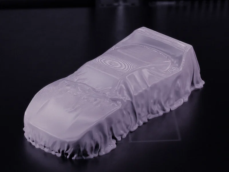 Mô hình Ferrari F40 phủ vải đen đầy ấn tượng - Image 11