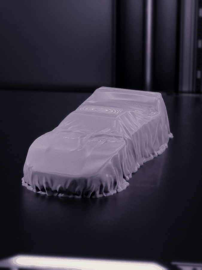 Mô hình Ferrari F40 phủ vải đen đầy ấn tượng - Image 14