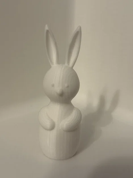 Mô hình chú thỏ phục sinh mini (Easter Bunny) trang trí để bàn - Image 1