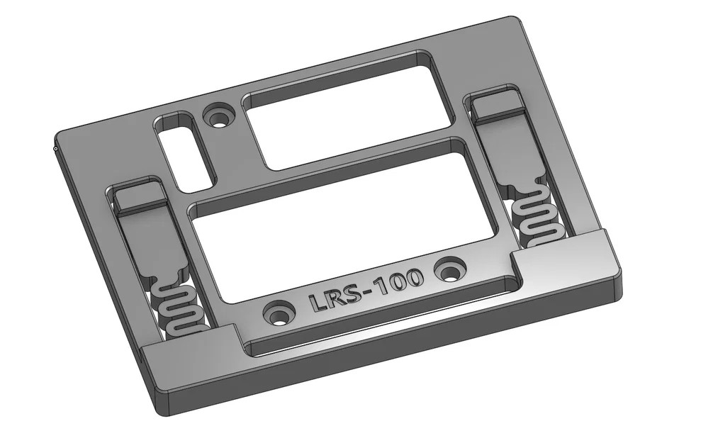 Giá đỡ DIN Rail cho bộ nguồn Mean Well LRS-100-5 - Image 1