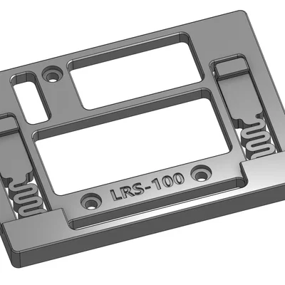 Giá đỡ DIN Rail cho bộ nguồn Mean Well LRS-100-5